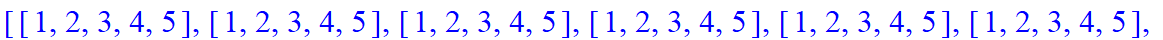 [[1, 2, 3, 4, 5], [1, 2, 3, 4, 5], [1, 2, 3, 4, 5], [1, 2, 3, 4, 5], [1, 2, 3, 4, 5], [1, 2, 3, 4, 5], [1, 2, 3, 5, 4], [1, 2, 4, 3, 5], [1, 2, 4, 5, 3], [1, 2, 5, 3, 4], [1, 3, 2, 4, 5], [1, 3, 4, 2, ...