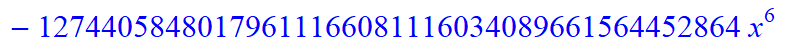 12, -16*x^12*(3484661578453870335096687667405022369415168*x-12744058480179611166081116034089661564452864*x^6+34635612176456290731142298543815917568*x^31-2576446976*x^60-392946513920*x^59+11405062539477...