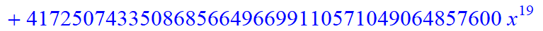 12, -16*x^12*(3484661578453870335096687667405022369415168*x-12744058480179611166081116034089661564452864*x^6+34635612176456290731142298543815917568*x^31-2576446976*x^60-392946513920*x^59+11405062539477...