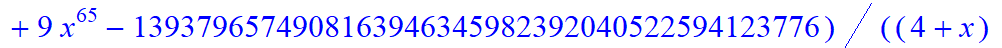 12, -16*x^12*(3484661578453870335096687667405022369415168*x-12744058480179611166081116034089661564452864*x^6+34635612176456290731142298543815917568*x^31-2576446976*x^60-392946513920*x^59+11405062539477...