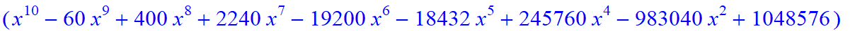 12, -16*x^12*(3484661578453870335096687667405022369415168*x-12744058480179611166081116034089661564452864*x^6+34635612176456290731142298543815917568*x^31-2576446976*x^60-392946513920*x^59+11405062539477...