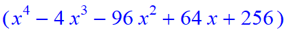 8, -64*x^8*(432908514180988928*x-99349671662583808*x^6+8814256979968*x^16+19802923008*x^19-212003225600*x^18-529029136384*x^17-194547999735545856*x^7-3156*x^25+52*x^26-8473216*x^22-3776*x^24+1541376*x^...