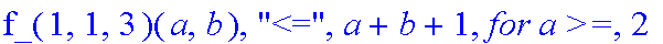 f_(1,1,3)(a,b), 